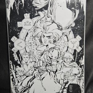 The Last Witch: Blood & Betrayal #1 Cover C 1:10 Jorge Corona Black & White Virgin Variant