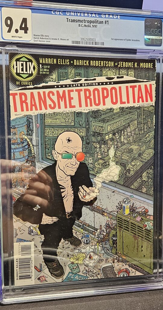 Transmetropolitan #1 (CGC 9.4)
